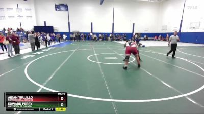 285 lbs Cons. Round 4 - Aidan Trujillo, North Central College vs Edward Perry, University Of Chicago