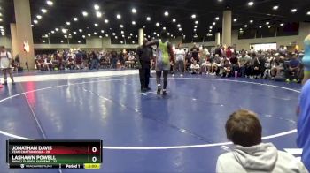 285 lbs Semis & 5th Wb (32 Team) - Jonathan Davis, Team Chattanooga vs Lashawn Powell, BHWC/ Florida Supreme