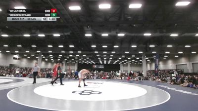 190 lbs Semis - Dylan Reel, Compound Wrestling vs Braden Strain, Berryhill High School Wrestling