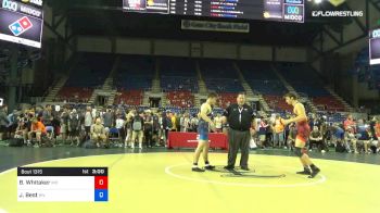 152 lbs Rnd Of 32 - Brant Whitaker, Missouri vs John Martin Best, West Virginia