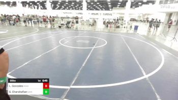 98 lbs 2nd Place - Liam Gonzales, Deadshot Wrestling Club vs Giovanni Charshafian, Savage House WC