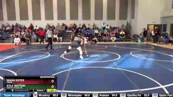 220 lbs Quarterfinal - Kyle Watson, Smiths Station Hs vs Isaiah Keyes, Troup