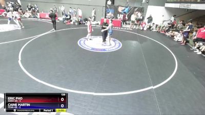 126 lbs Round 3 (16 Team) - Eric Pho, NAWA-GR vs Caine Martin, TCWA-GR