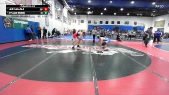 157 Boys Champ. Round 2 - Lair Salazar, Imperial vs Dyllan Irmen, Rancho Bernardo
