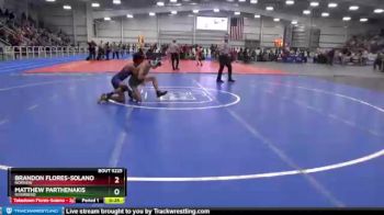 106 lbs Cons. Round 2 - Matthew Parthenakis, Riverbend vs Brandon Flores-Solano, Norview