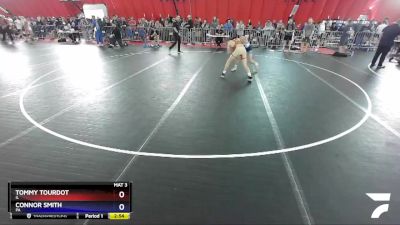 120 lbs Cons. Round 4 - Tommy Tourdot, IL vs Connor Smith, PA