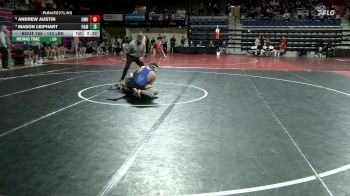 133 lbs Quarterfinal - Andrew Austin, Central Michigan vs Mason Leiphart, Franklin & Marshall