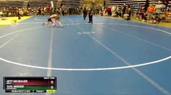 80 lbs Champ. Round 1 - Tate Berger, Centennial vs Jett Neubauer, Bold