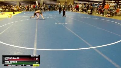 80 lbs Champ. Round 1 - Tate Berger, Centennial vs Jett Neubauer, Bold
