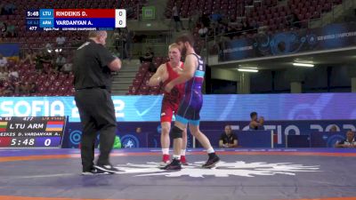 63 kg 1/8 Final - Donatas Rindeikis, Lithuania vs Arman Vardanyan, Armenia