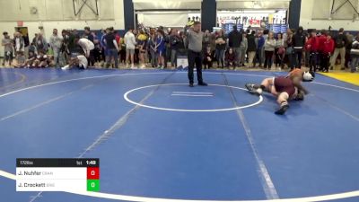 172 lbs R-64 - Jack Nuhfer, Cranberry vs Jaden Crockett, Erie Prep