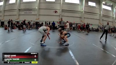 144 lbs Round 3 (4 Team) - Karson Yancer, OMP vs Brady Hand, Noke RTC