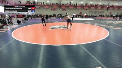 145 A Champ. Round 2 - Desiree Jones, Menlo College vs Gretchen Donally, Colorado Mesa University