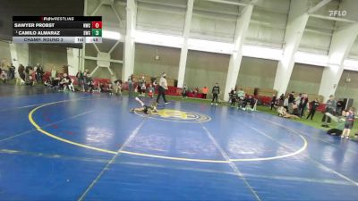 51 lbs Champ. Round 2 - Camilo Almaraz, Shootbox Wrestling Club vs Sawyer Probst, Northside Wrestling Club