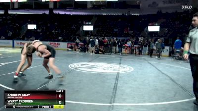 144 lbs Champ. Round 3 - Wyatt Trodgen, North Kitsap vs Andrew Gray, Battle Ground