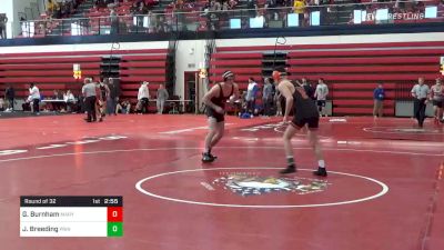 149 lbs Prelims - Garrett Burnham, Maryland vs Josh Breeding, Princeton