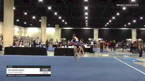 Samantha Koch - Floor, Jaycie Phelps #830 - 2021 USA Gymnastics Development Program National Championships