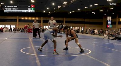 125 lbs 7th Place - Sulayman Bah, Columbia vs Diego Sotelo, Michigan