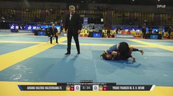 Ariana Valeria Valderrama Fl vs Ynske Francis M. D. O. Weme 2026 IBJJF European NoGi