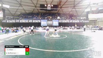 3A 150 lbs Cons. Round 4 - Samuel Aiken, Silas vs Kingston McPherson, Mountain View