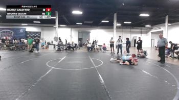 76 lbs 3rd Place Match - Brooks Gilson, Darkhorse vs Dexter Galofaro, Scanlan Wrestling