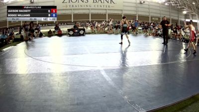 100 lbs Jaxson Hackett, Florida vs Bodee Williams, Idaho