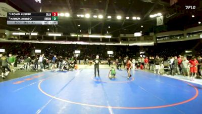 113 lbs Semifinal - Leonel Lustre, Zillah vs Nainoa Albeso, Emerald Ridge