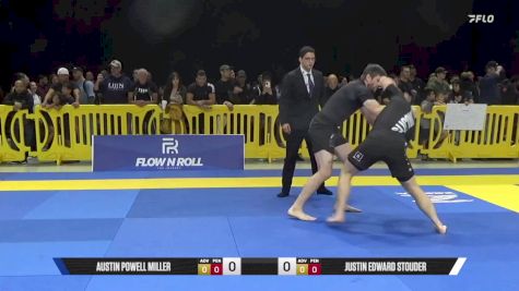 Justin Edward Stouder vs Austin Powell Miller 2025 Pan IBJJF Jiu-Jitsu No-Gi Championship