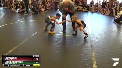 40 lbs Round 3 (4 Team) - Leonidas Cortese, Tribe Wrestling vs Lincoln Rich, Belding