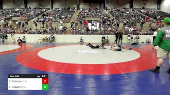 91 lbs Quarterfinal - Grayson Cannon, Dendy Trained Wrestling vs Landon Bowers, Franklin County Youth Wrestling