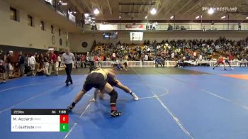 220 lbs Quarterfinal - Max Acciardi, Paramus Catholic vs Tommy Frank Guilfoyle, Simsbury