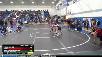 126 lbs Cons. Round 2 - Hana Ahmed, Downey vs Raylene Camarena, Villa Park High School