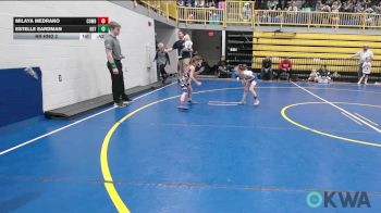 51 lbs Rr Rnd 2 - Milaya Medrano, Cowboy Wrestling Club vs Estelle Eardman, HBT Grapplers