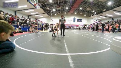 52 lbs Consi Of 8 #1 - Cade Thompson, Broken Arrow Wrestling Club vs Rodger Solt, Sperry Wrestling Club