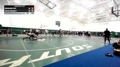 285 lbs Cons. Round 1 - Benjamin Paz, Hillcrest vs Kevin Bennett, Long Beach Poly