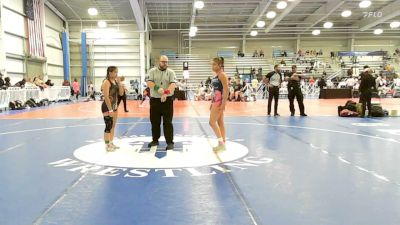 120 lbs Rr Rnd 3 - Danika Castrejon, Lady Dragons - HSG vs Jocelyn Gerardo, Orchard South Girls - HSG