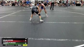 113 lbs Round 1 (8 Team) - Darren Florance, Purge GT vs Dylan Meyers, Revival