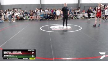 152 lbs Cons. Round 2 - Lincoln Messenger, Reality Sports Wrestling Club vs Wyatt Dye, Camas Wrestling Club