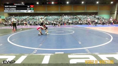 46 lbs Consi Of 8 #2 - Susy Salazar, TUF CA Wrestling Academy vs Alice Laumea, Khutulun