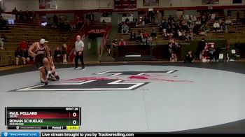 141 lbs Quarterfinal - Ronan Schuelke, McKendree vs Paul Pollard, Drury