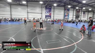 92 lbs Rd# 2 10:30am Friday - Lachlan Smith, Nebraska Elite vs Christian Bushy, Rough House