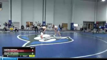 184 lbs Cons. Round 2 - Justin Hopman, Centenary University (New Jersey) vs Grant Walnoha, Johns Hopkins University