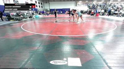 180 lbs Champ. Round 1 - Aaliyah Grammer, Unattached vs Mallory Ladd, Lindsey Wilson