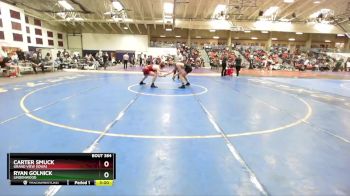 197 lbs Quarterfinal - Carter Smuck, Grand View (Iowa) vs Ryan Golnick, Lindenwood