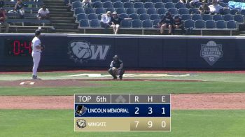 Replay: Lincoln Memorial vs Wingate - DH | Mar 22 @ 12 PM