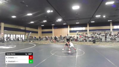 65 lbs Consolation - Aiden Orbeta, SoCal Grappling WC vs Kainoa Sheldahl, Mtc