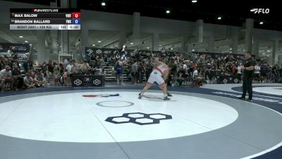 130 kg Champ. Rd Of 16 - Max Balow, Viking RTC vs Brandon Ballard, Frontier Wrestling Club