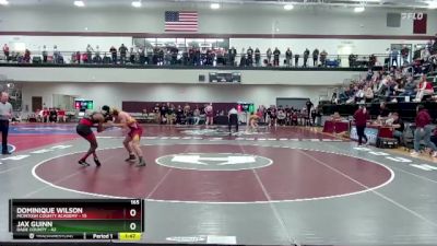 165 lbs 2nd Wrestleback (16 Team) - Jax Guinn, Dade County vs Dominique Wilson, McIntosh County Academy