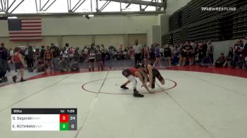 89 lbs Prelims - Owen Segorski, Kingsway MS vs ETHAN ROTHMAN, Southside MS