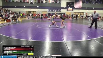 145 lbs Cons. Round 2 - Mardie Berry, Mid-Prairie vs Adreonia Jones, Southeast Polk